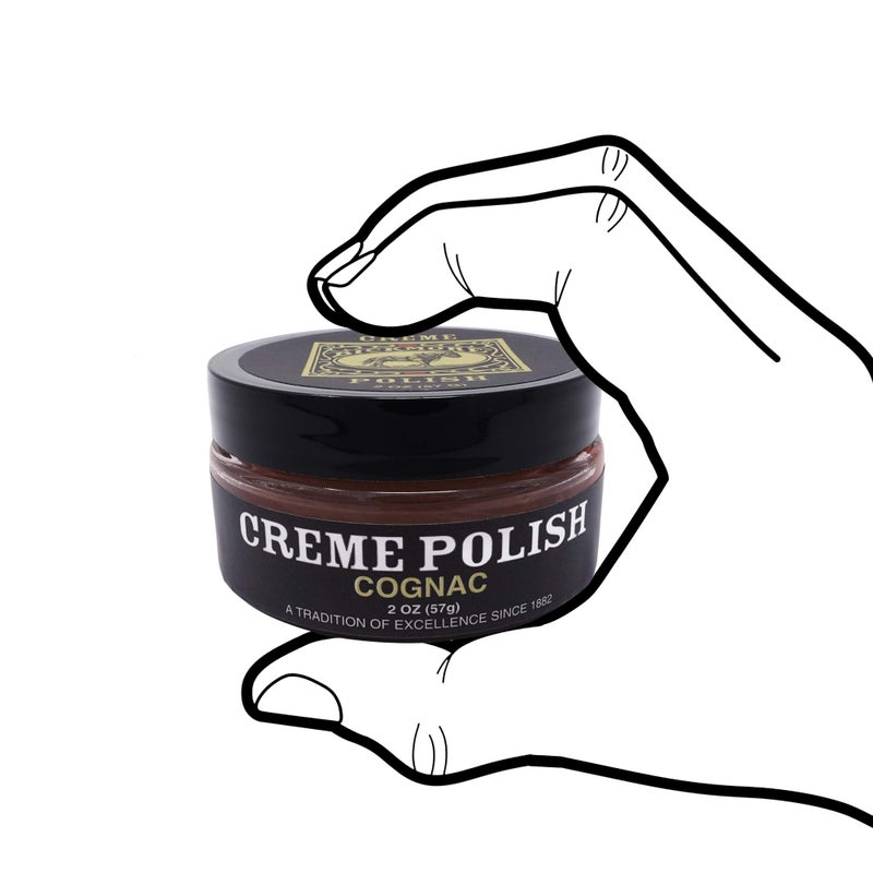 Bickmore Cream Shoe Polish - Cognac - Image 3